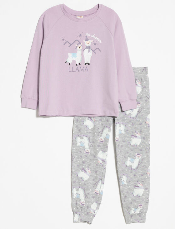 Pyjama 2 pièces Lama